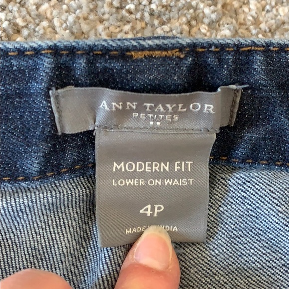Ann Taylor Modern Fit Boot Cut Jeans - Picture 5 of 6